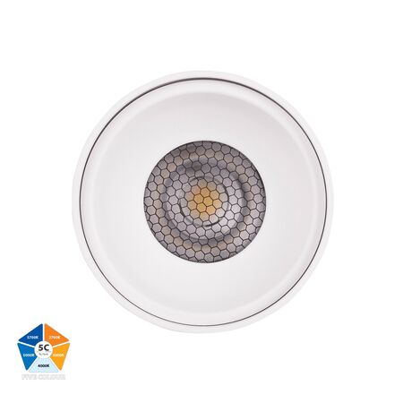 Nella White 12w Surface Mounted LED Downlight