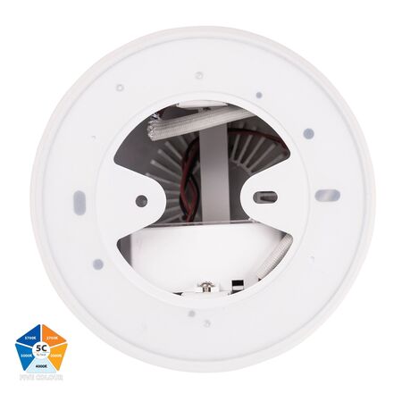 Nella White 24w Surface Mounted LED Downlight