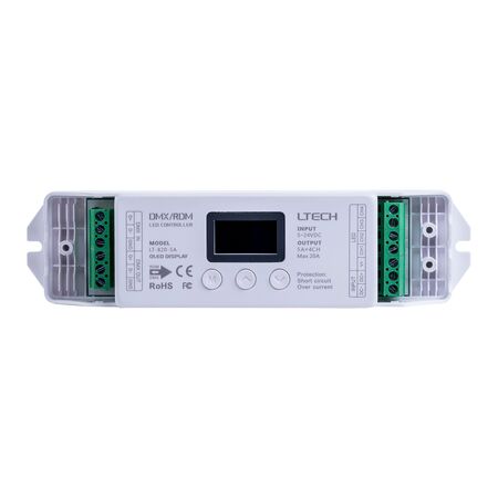 DMX RGBC or RGBW LED Strip Controller