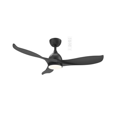 Scorpion DC 1066mm 3 ABS Blade WIFI & Remote Control Ceiling Fan with Variable Dim 20w CCT LED Light Matt Black