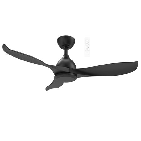 Scorpion DC 1320mm 3 ABS Blade WIFI & Remote Control Ceiling Fan Only Matt Black