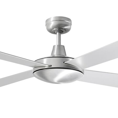 Lifestyle 1320mm 4 Blade Ceiling Fan Only Brushed Aluminium