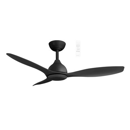 Elite DC 1220mm 3 ABS Blade WIFI & Remote Control Ceiling Fan Only Matt Black