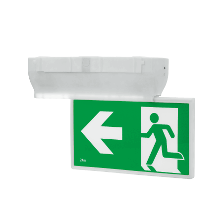 Slim Surface Mount Exit Sign