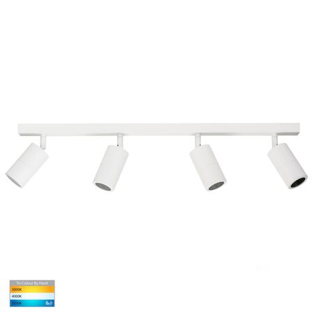 Tivah White 4 Light TRI Colour LED Bar Lights