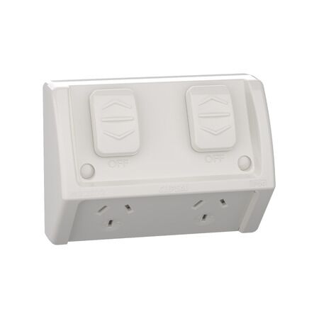 Weathershield
Socket
Flush, Twin, 10A, 250VAC, IP54 | Resistant Grey