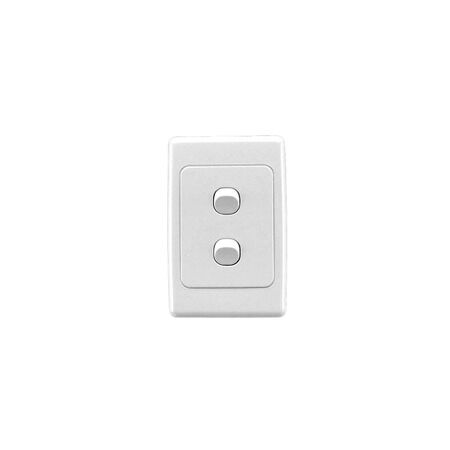 2000 Series
Flush Switch
2 Gang, 250VAC, 10A, Standard, Vertical | White Electric