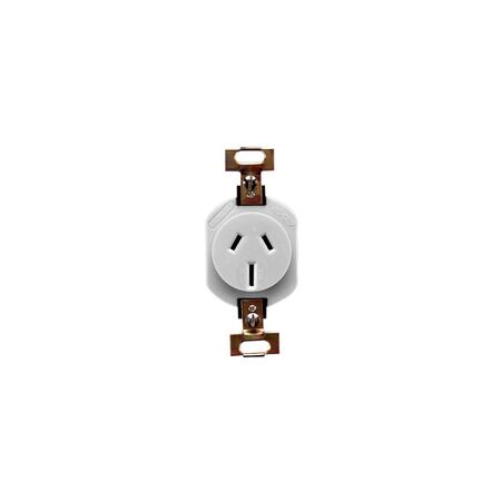 Standard Series, Single Switch Socket Outlet, 3 Flat PIN, 250VAC, 15A
Grey