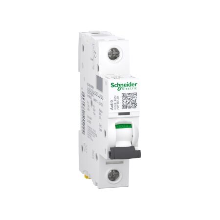 Acti9, Miniature circuit breaker (MCB), iC60H Disbo, 1P, 20A, D curve, 10000A (IEC/EN 60898-1), 15kA (IEC/EN 60947-2)