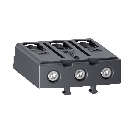 TeSys D, Terminal block, TeSys Deca, Everlink BTR screw connectors, 3P, for Contactors LC1D40A-D80A