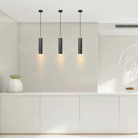 Brilliant Black Luca Pendant Light