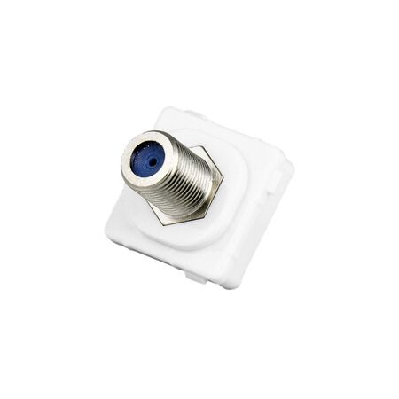 30 Series, TV Antenna Socket, 75Ohm, F-type - White Electric