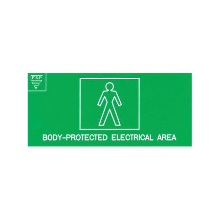 Medilec, Area Classification Sign, Body Protected, Laminex -