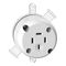 Standard Series, Single Socket Outlet, 500VAC, 10A, 4 Pin - White Electric